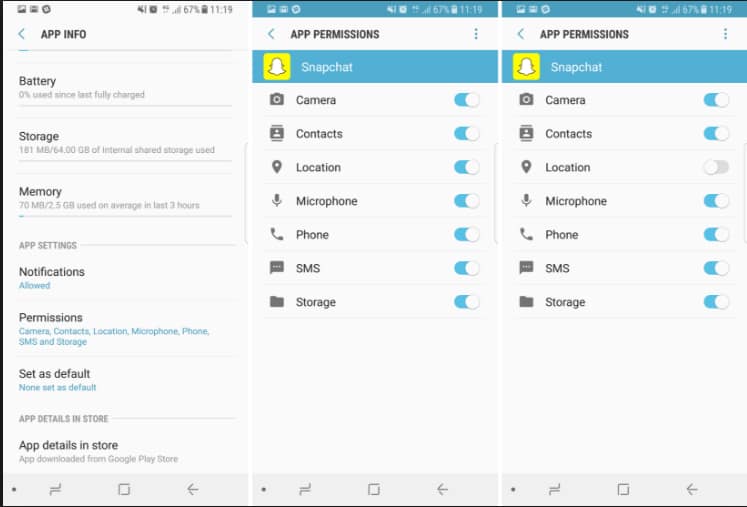 Snapchat Internet safety - Location Services for Snapmaps Snapchat Internet safety - Location Services for Snapmaps